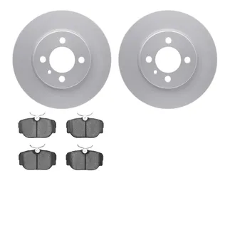 R1 Concepts WDUN1-31061 Carbon Series Brake Rotors W/ 5000 Oep Brake Pads